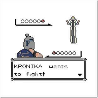 Kronika wants to fight vs Liu Kang God Posters and Art